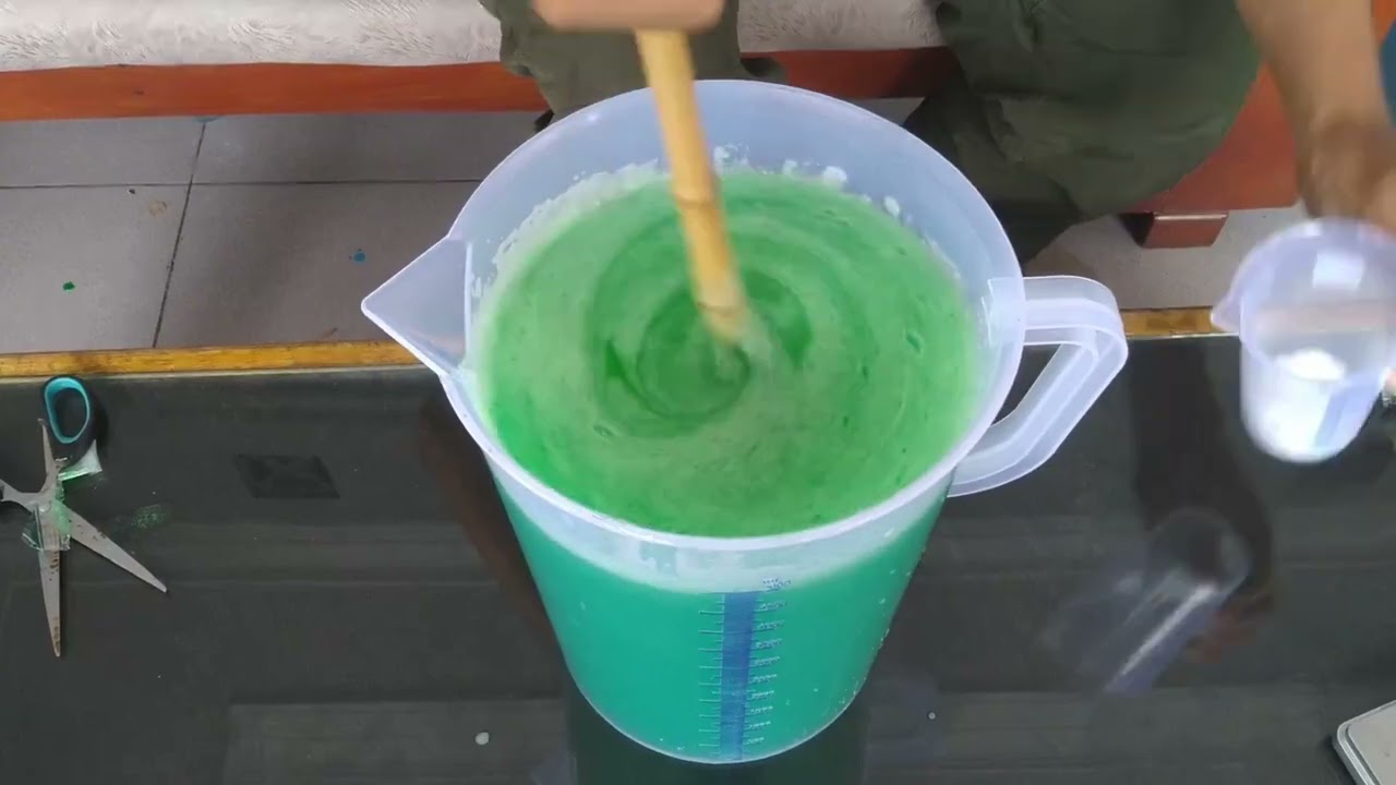 CARA MEMBUAT SABUN CUCI PIRING MENGGUNAKAN OCTA #sabuncucipiring #cucipiring