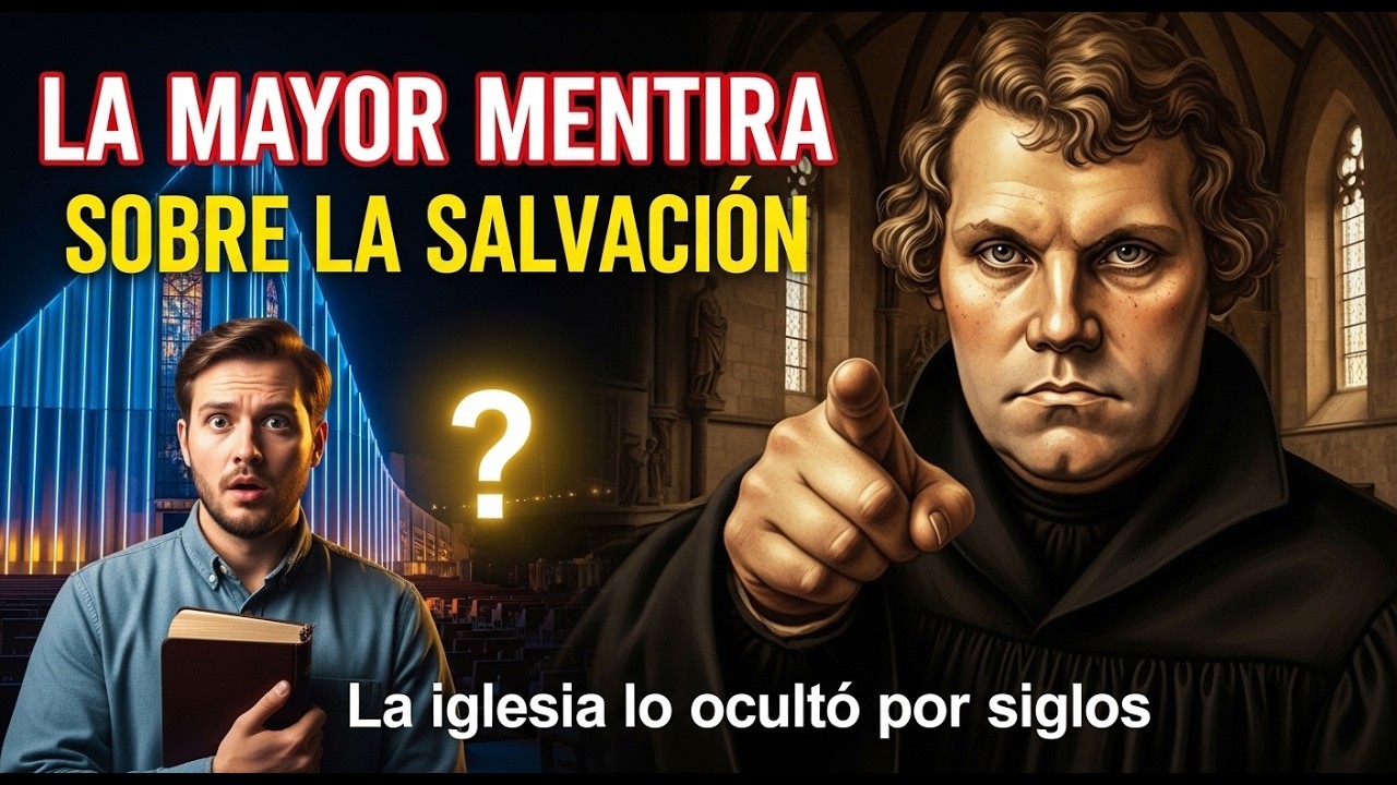 LA MAYOR Mentira Sobre La SALVACIÓN Que La IGLESIA Ocultó Por Siglos Según LUTERO
