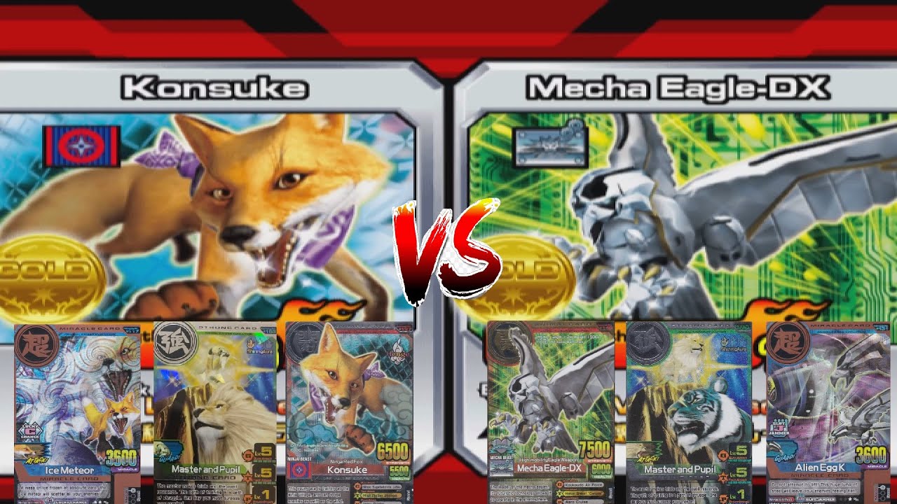 Konsuke VS Mecha Eagle-DX | VS Mode Best Of 3 | Animal Kaiser Evo 8 | Eps 121