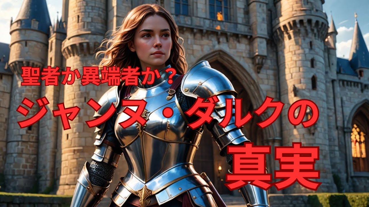 【歴史解説】ジャンヌ・ダルクの伝説と真実：彼女は本当に神に導かれていたのか？