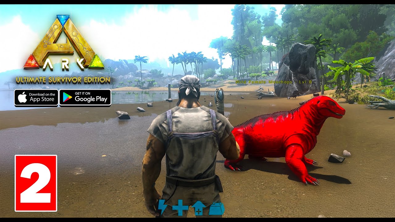 ARK: Ultimate Mobile Edition - Walkthrough Part 2 Gameplay (Android/iOS)
