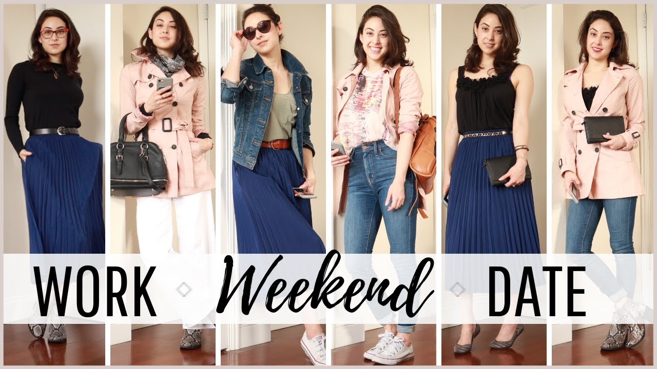 Work/Weekend/Date: Styling One Item For Three Different Occasions