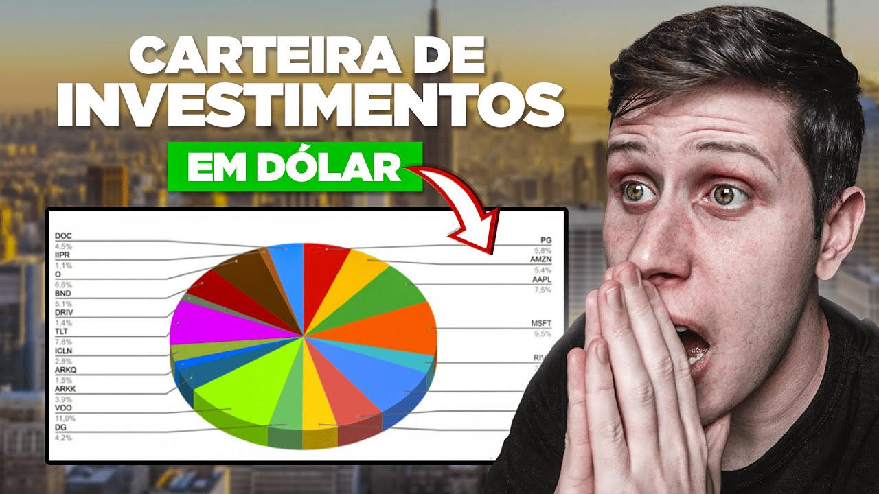 Como montar uma carteira de investimentos em DÓLAR para a aposentadoria
