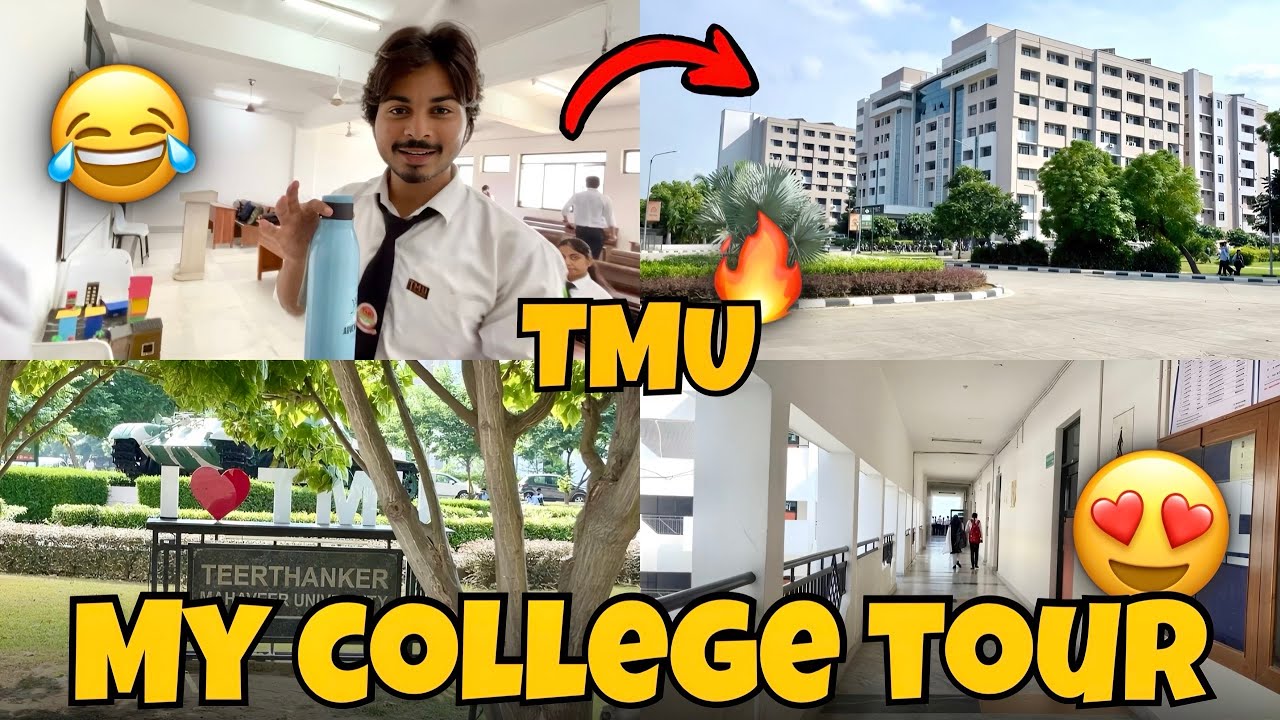 My College Tour 😍🔥 | TMU University 😍 | Rockstar Security