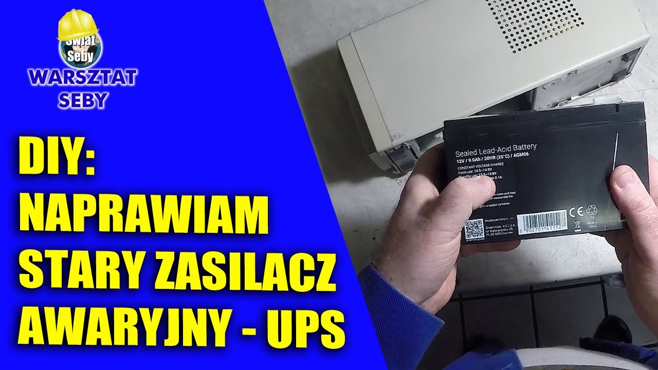 DIY - Jak naprawić stary zasilacz UPS