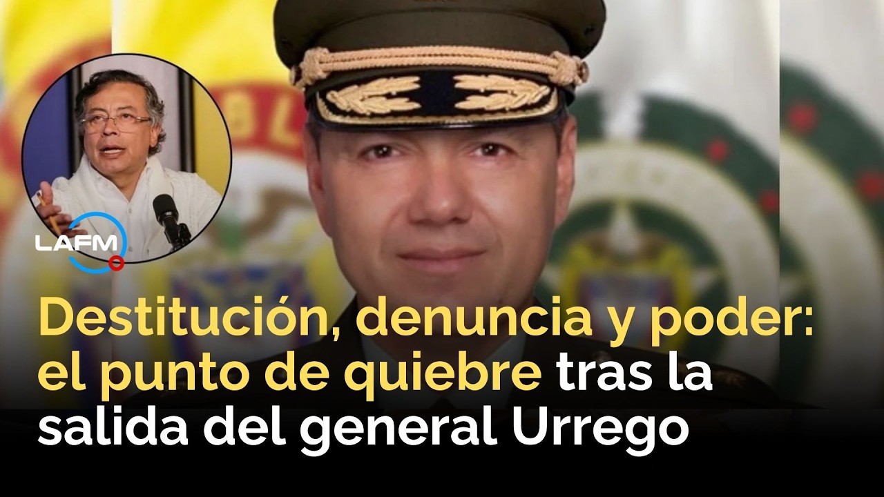 Destitución, denuncia y poder: el punto de quiebre tras la salida del general Urrego