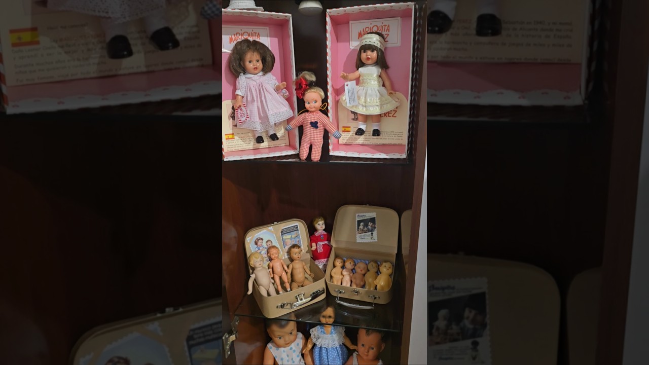 Collection of vintage dolls 🪆 🩰🪇🧸 #doll #dollhouse #dollsrules #vintagedoll #dolls