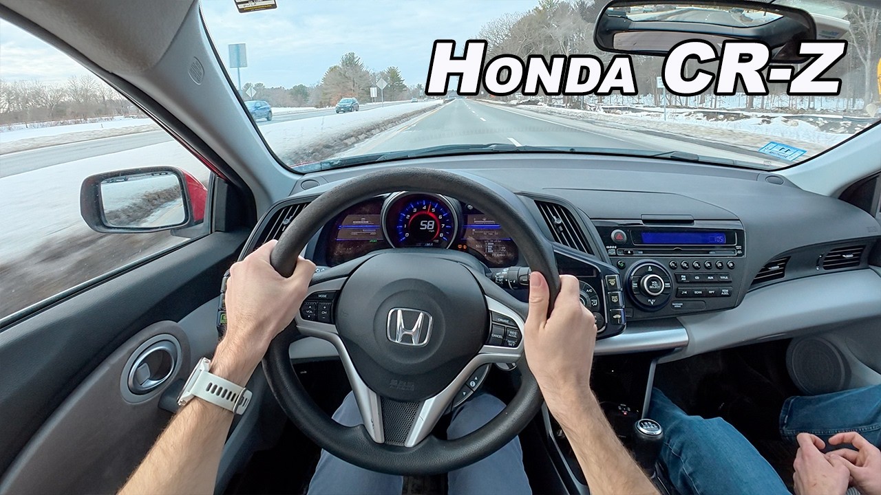 2011 Honda CRZ - The Manual 6 Speed Hatchback Hybrid That Failed (POV Review)