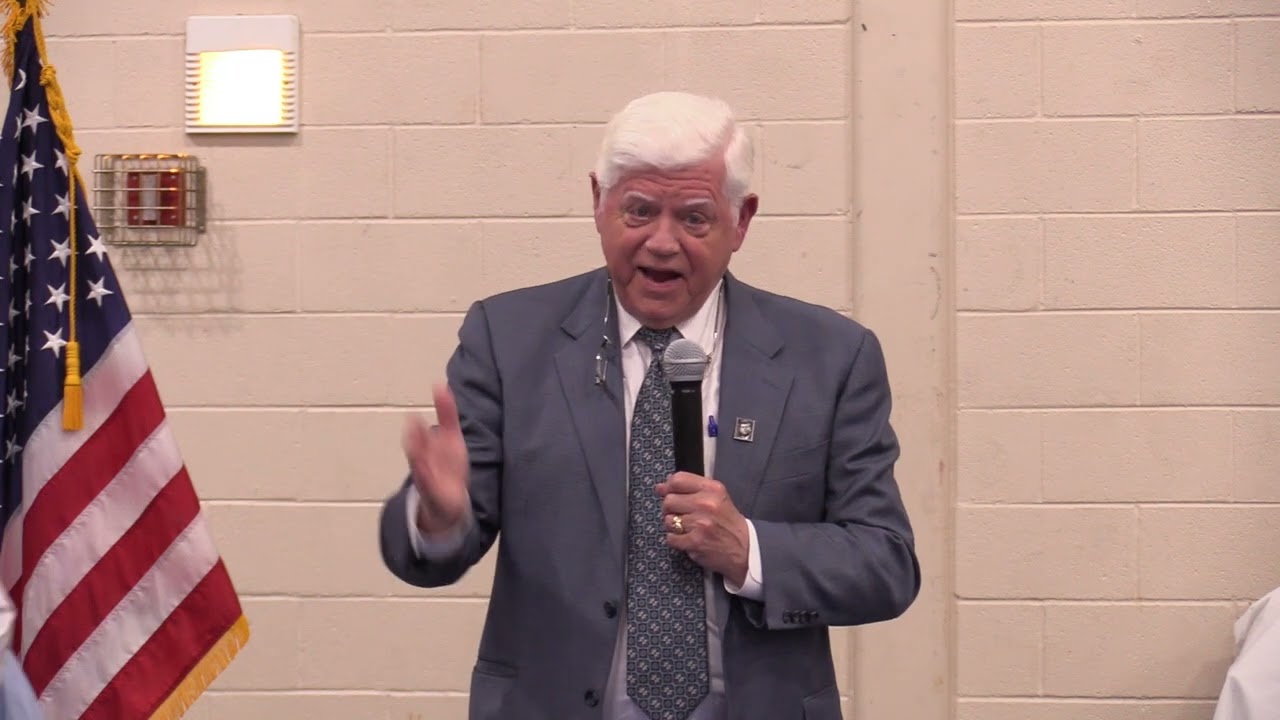 Rep. John Larson at Rep. April McClain Delaney Town Hall in Gaithersburg, MD