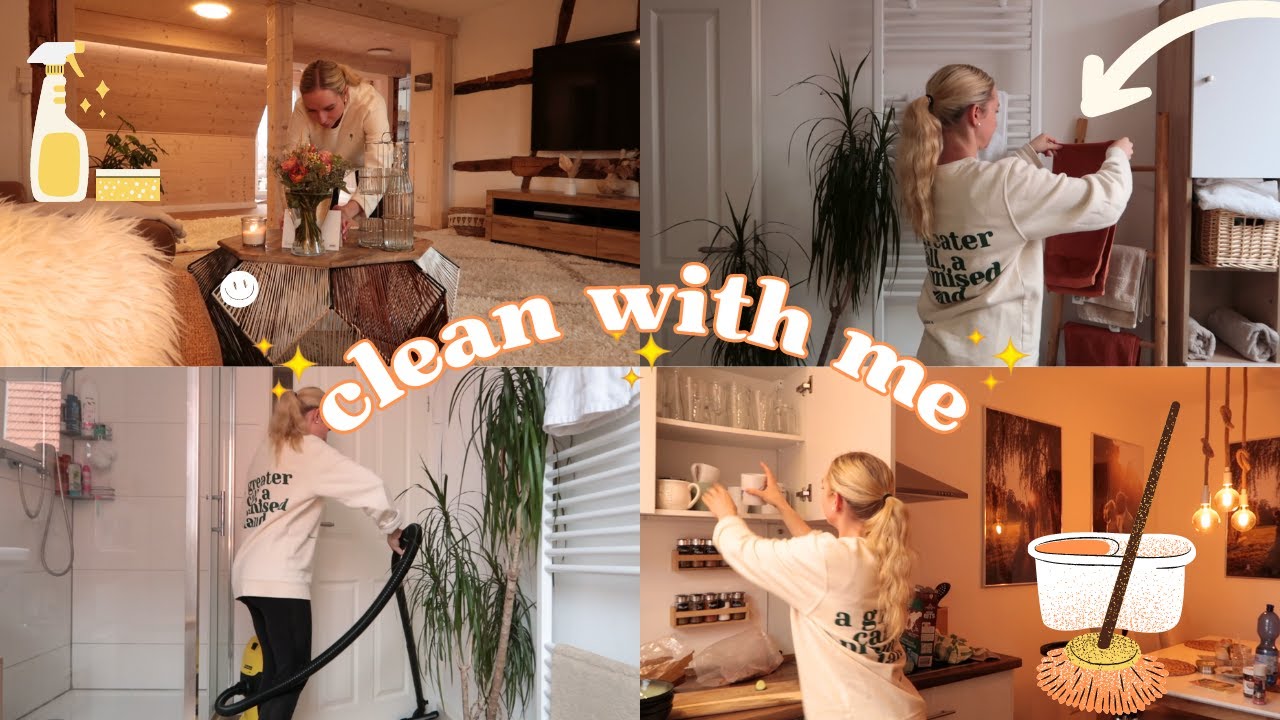 PUTZROUTINE: Clean With Me - Putzmotivation (Putzen Tipps, Motivation)🧼
