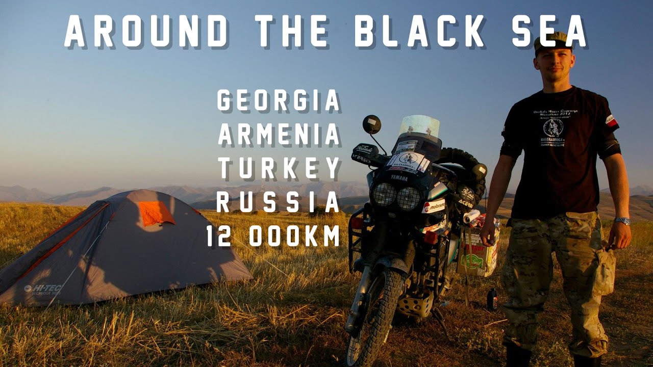Lonely motorcycle trip around the Black Sea
