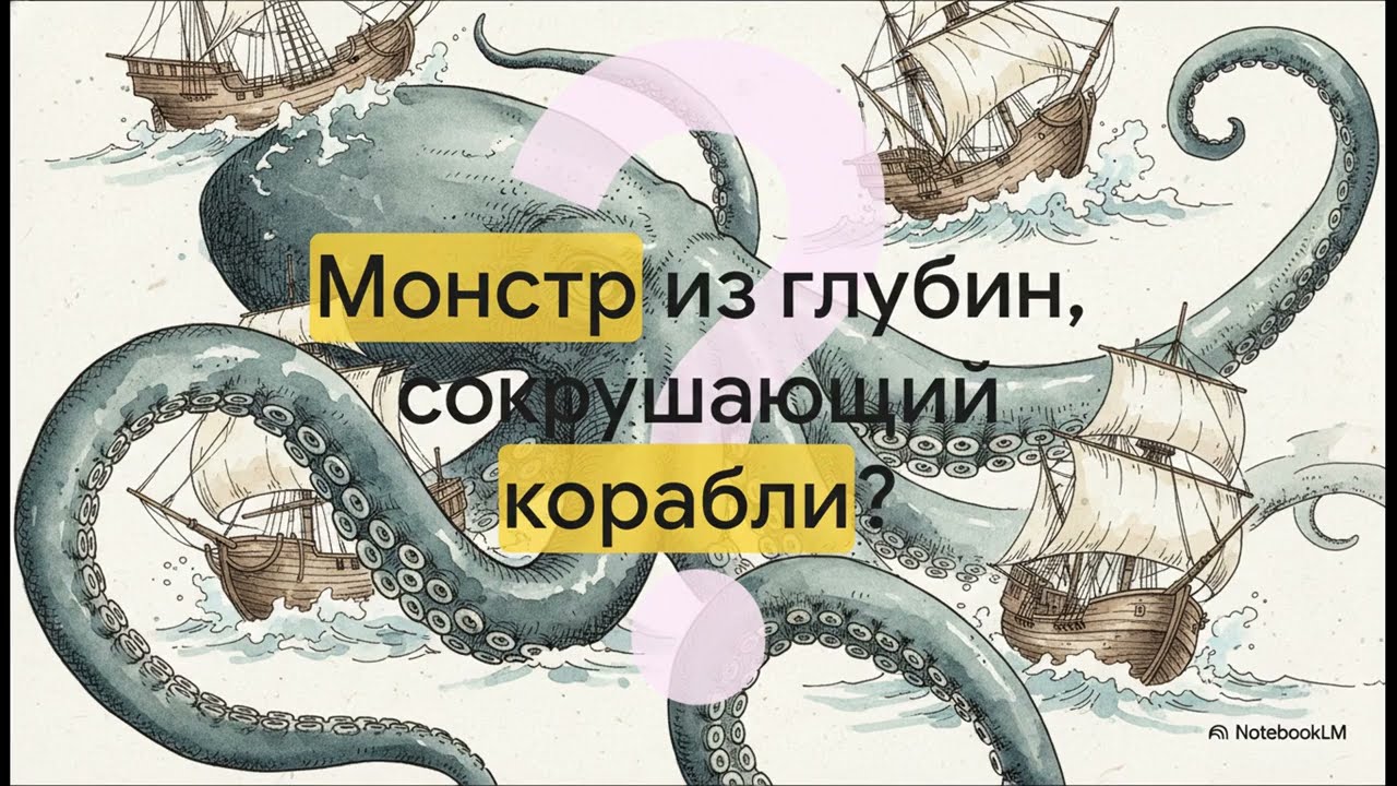 Настоящий Кракен  Разум осьминога