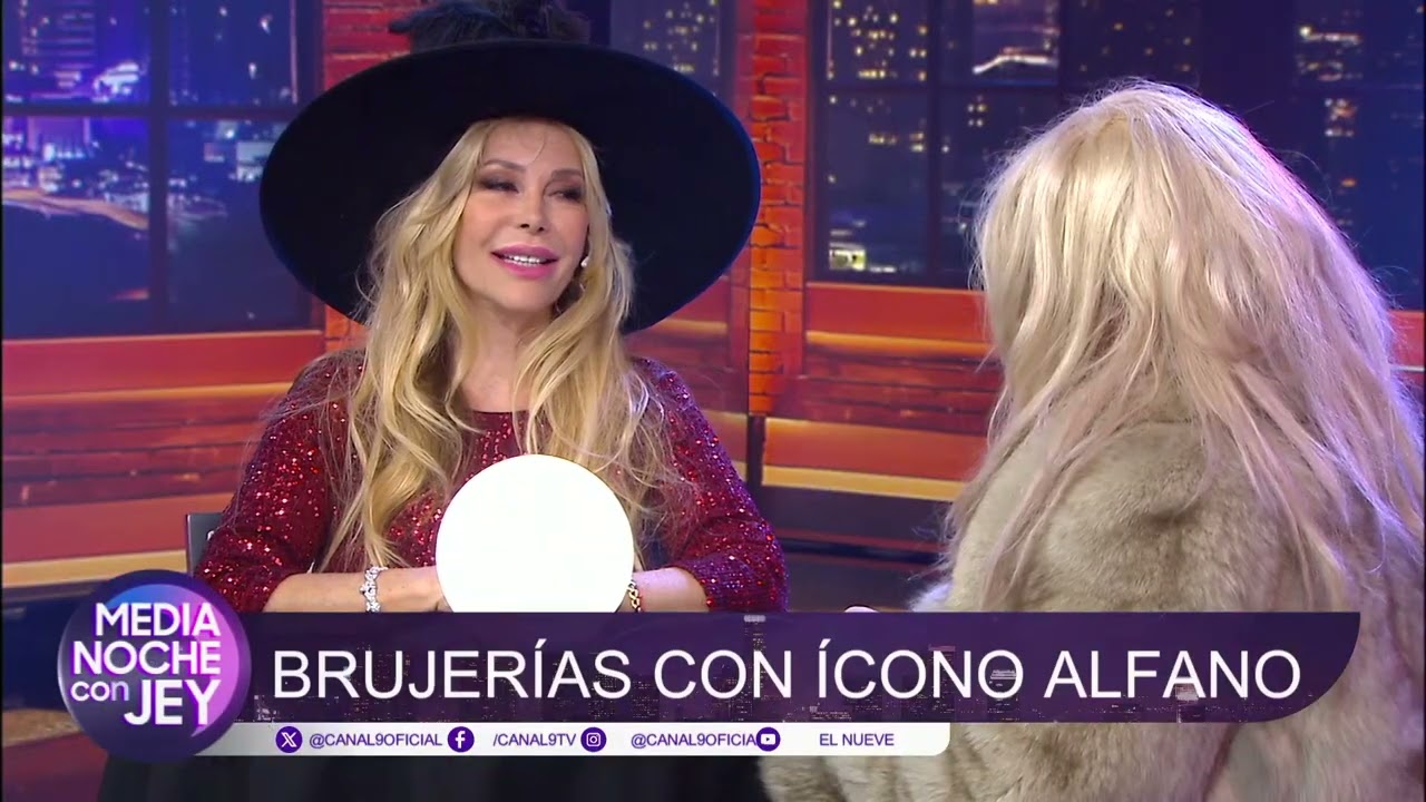 GRACIELA ALFANO Y ESTELITA EN MEDIANOCHE CON JEY