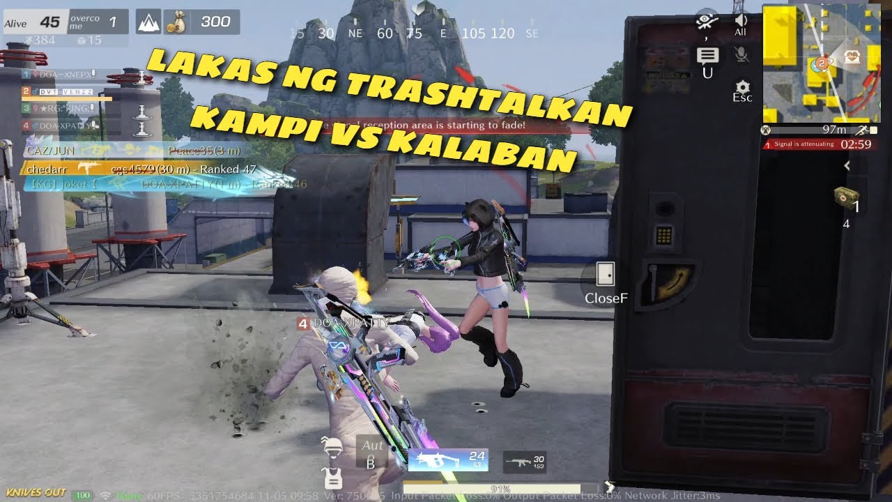 TRASHTALKAN KAKAMPI VS KALABAN