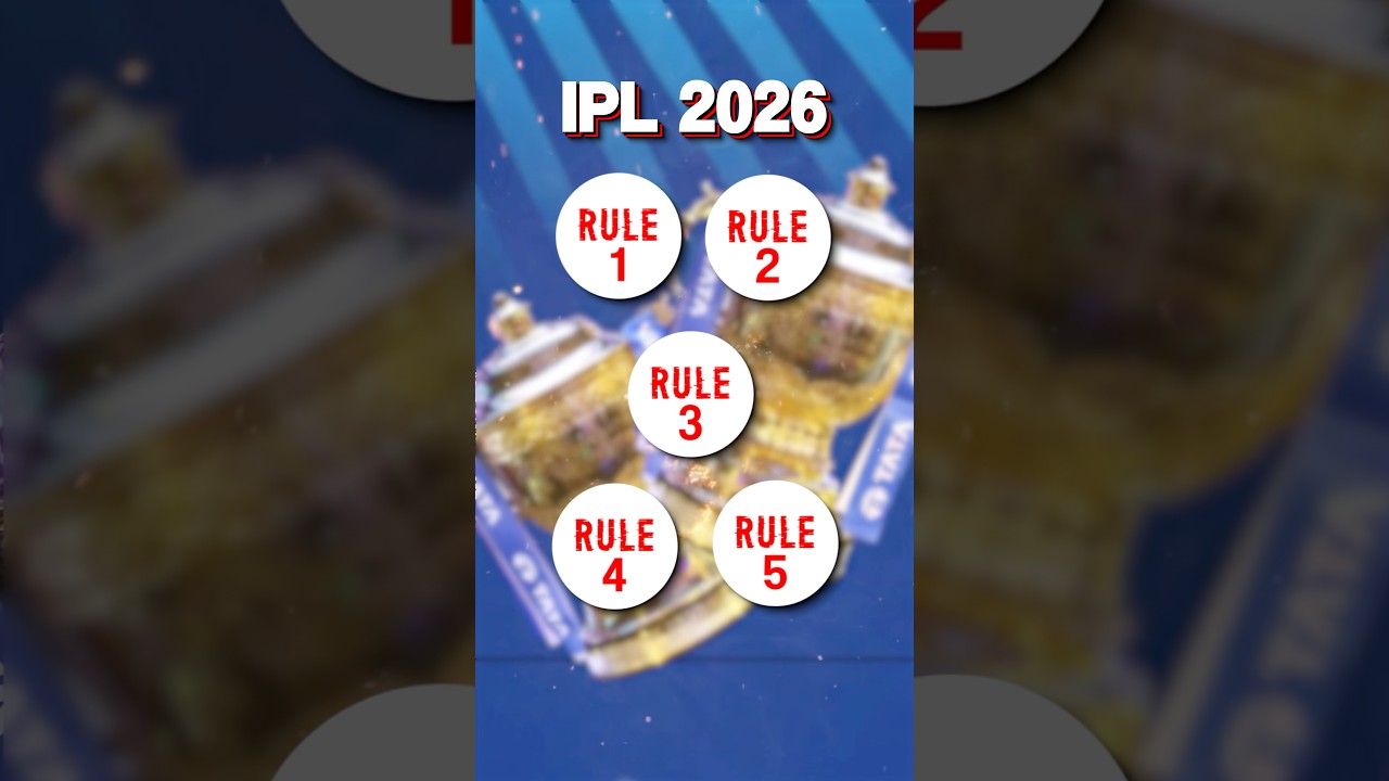 New IPL rules will change cricket forever😱🏏 #ipl #cricket #bcci #2026