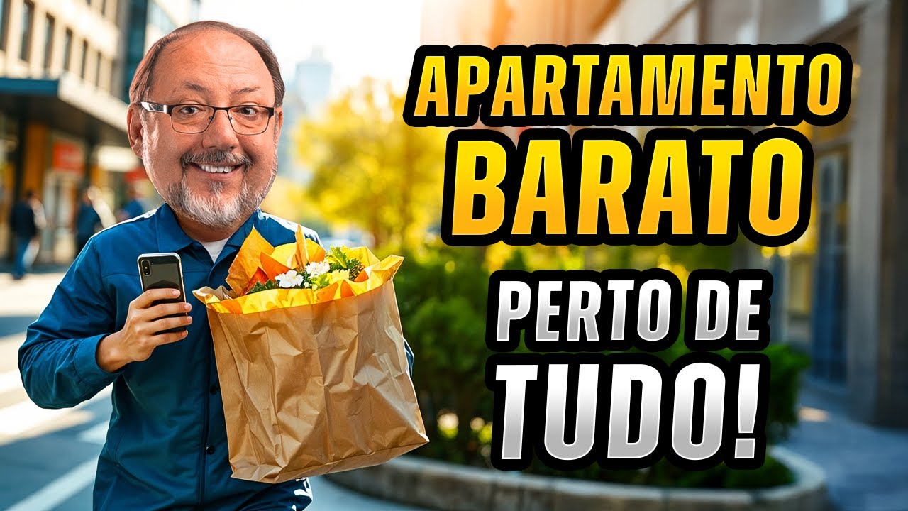 APARTAMENTO BARATO E PERTO DE TUDO! DÁ PRA FAZER TUDO A PÉ!