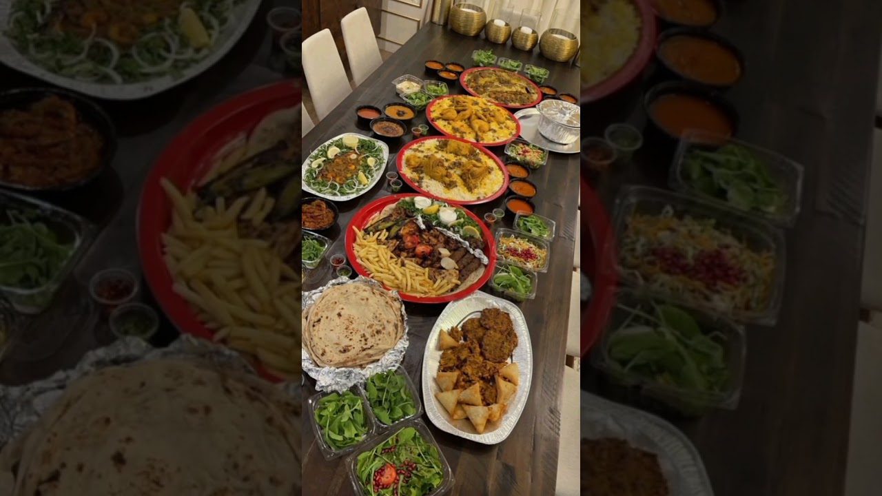 Ramzan iftar menu table pure desi food #pure desi food plz subscribe