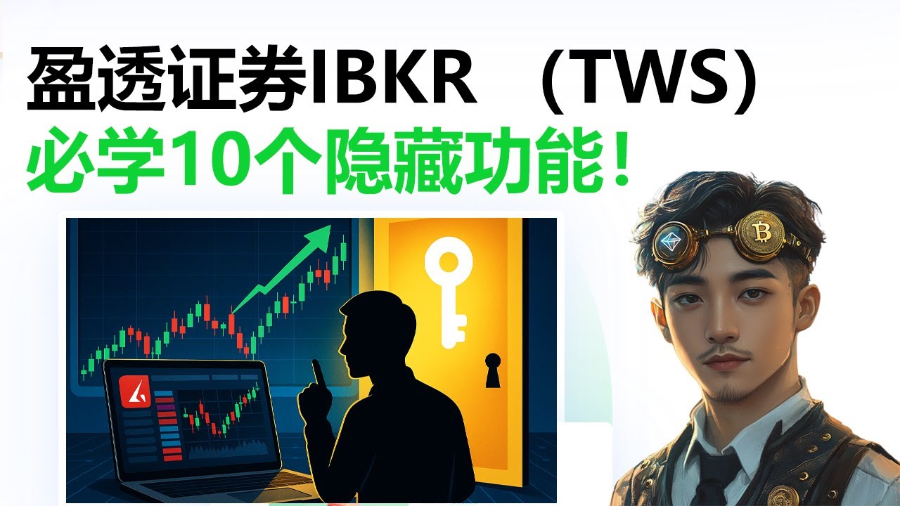 盈透证券IBKR （TWS） 10个必学隐藏功能设置 |  让交易更高效
