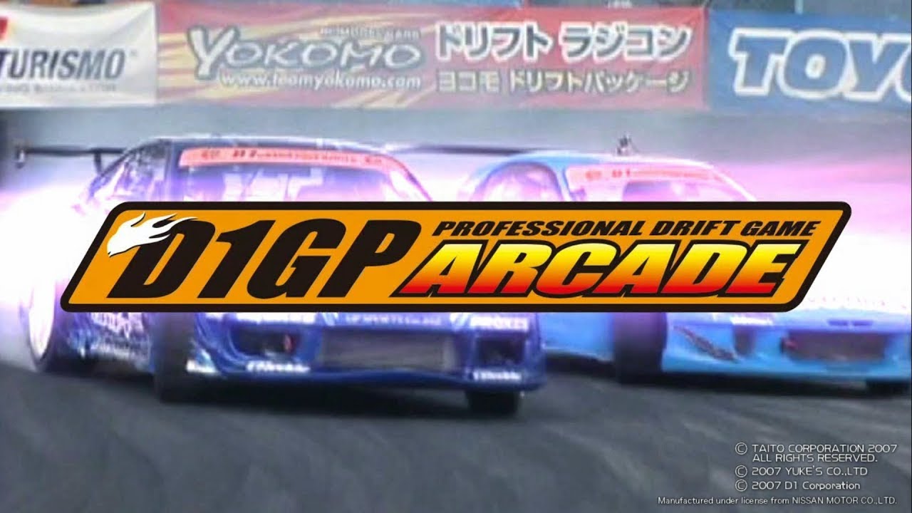 D1GP Professional Drift Game Arcade