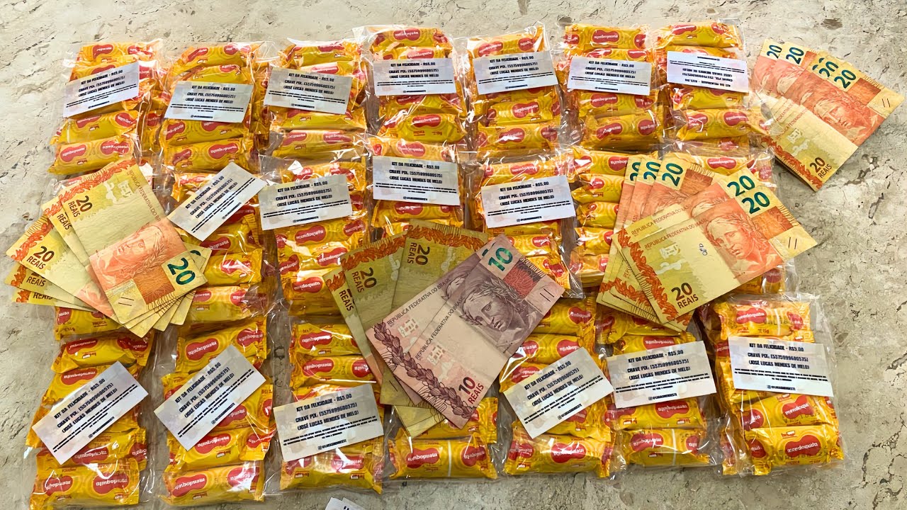 Kit De Paçoca com Papel do PIX [ Venda a R$5 Cada ] 🤑