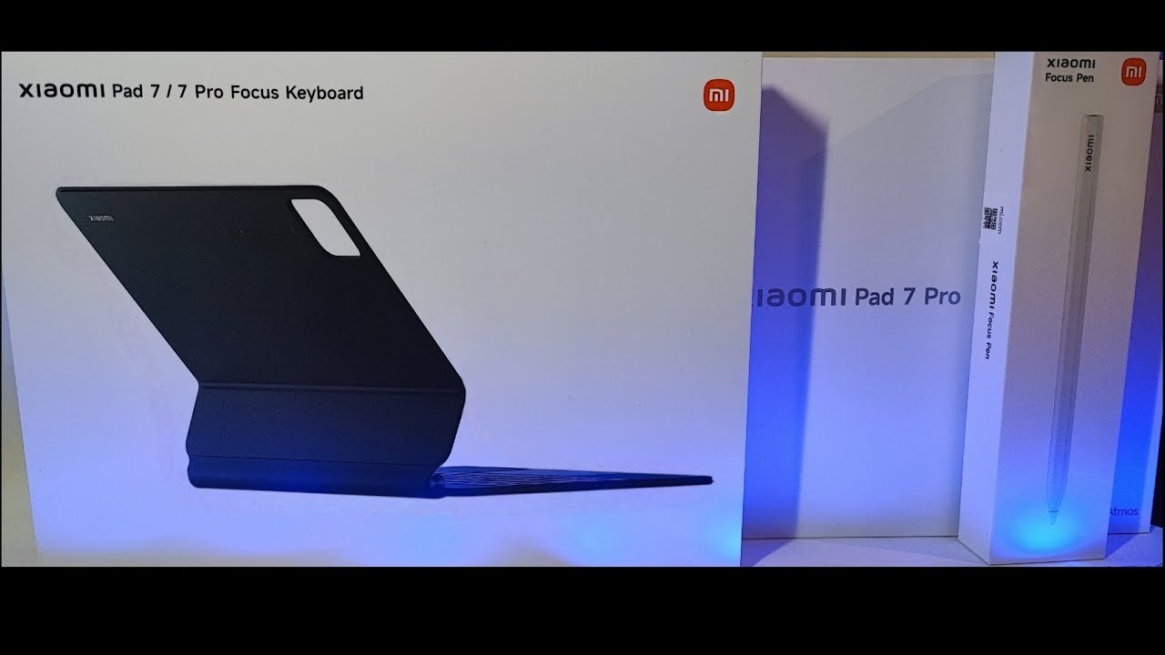 Обзор на стилус и клавиатуру для Xiaomi Pad 7 Pro