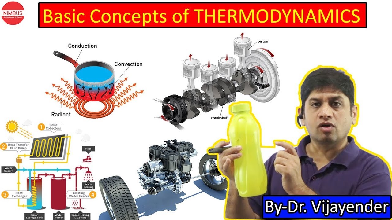 Basic Concepts of Thermodynamics-Online Class for GATE | NIMBUS - Ye Hai Future Ki Taiyari