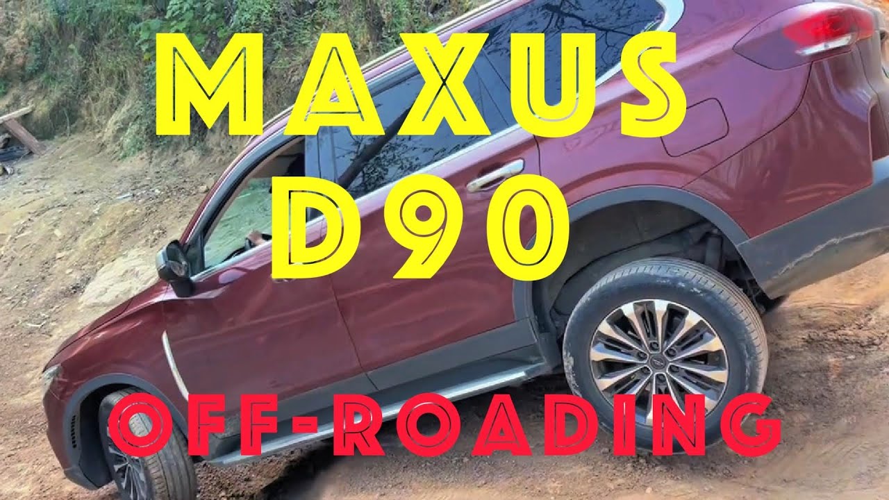 Maxus D90 off-roading