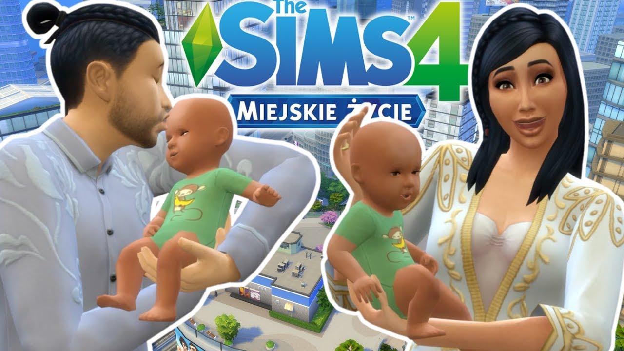 THE SIMS 4 MIEJSKIE ŻYCIE #25 PORÓD