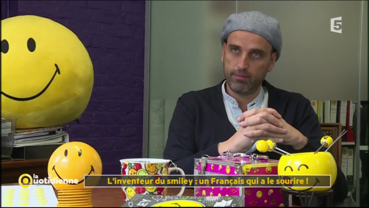 L'inventeur du smiley : un Français qui a le sourire - La Quotidienne