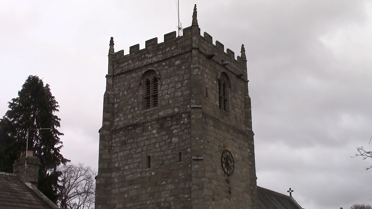 this is romaldkirk church with 3 bells only chimed in teesdale