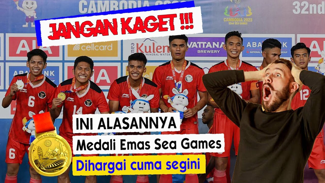 Kadar Emas dalam Medali Emas SEA GAMES 2023 di...............