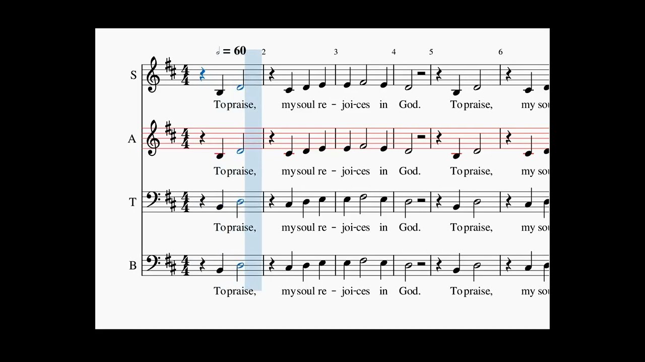 Dominican Magnificat, alto, music by Feargal King