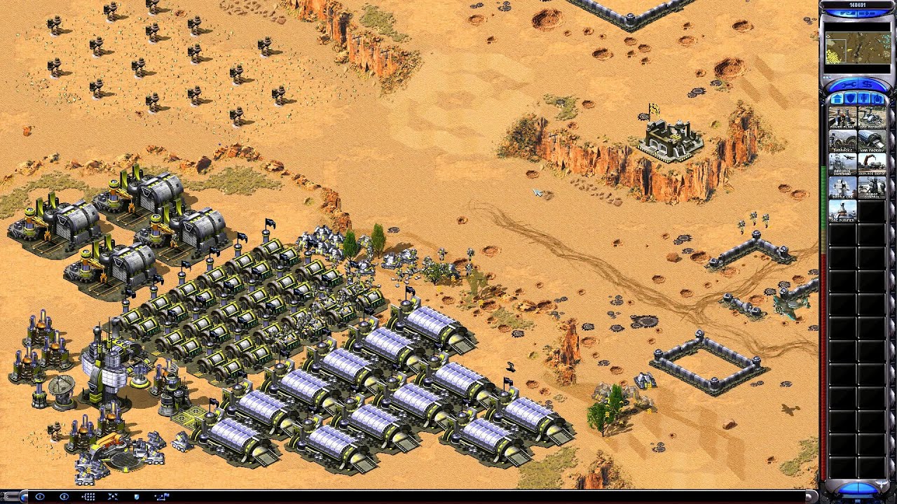 Red Alert 2 Death Valle Vair 1 vs 5 Hard AI