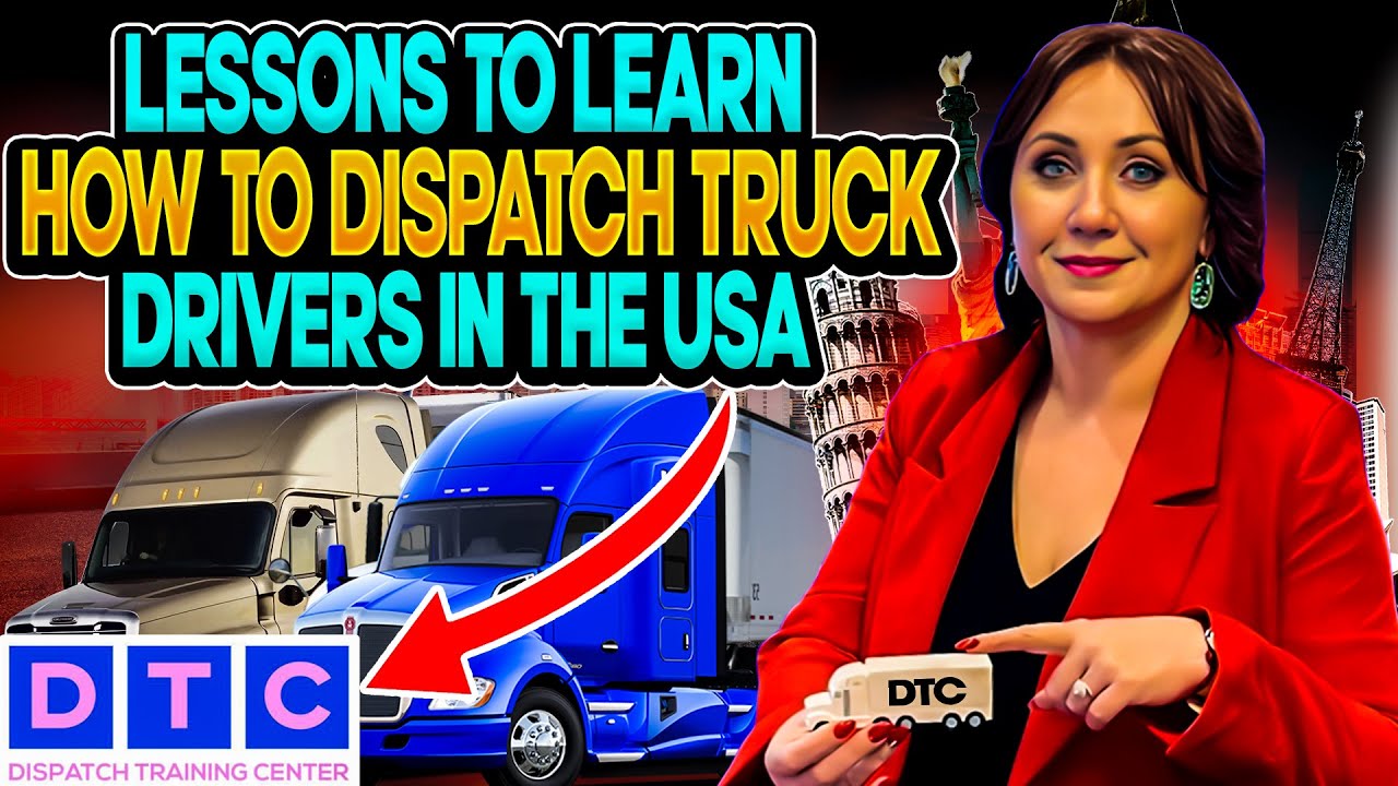 Lessons to learn how to dispatch trucks in the USA. #dispatcher #dispatchtraining #trucking
