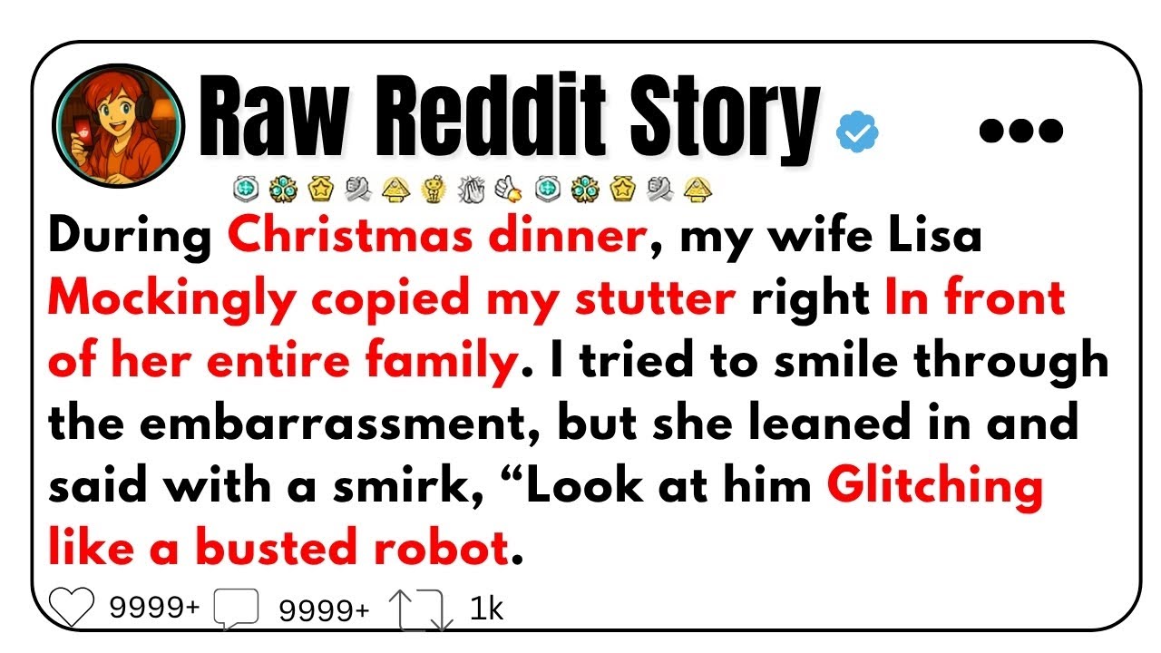 She Mocked My Stutter at Christmas Dinner—So I Disappeared and Let Her Life Collapse Without a Sound