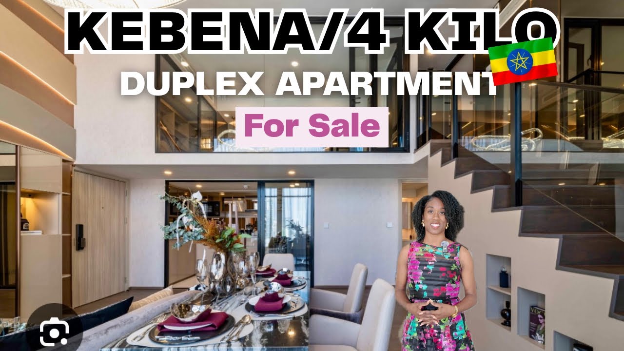 Bright and Airy Addis Ababa Duplex Apartment For Sale!