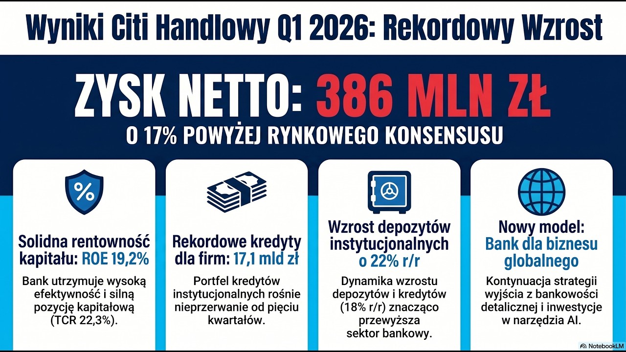 Citi Handlowy (BHW) Wyniki Q1 2026: Koniec bankowości detalicznej?