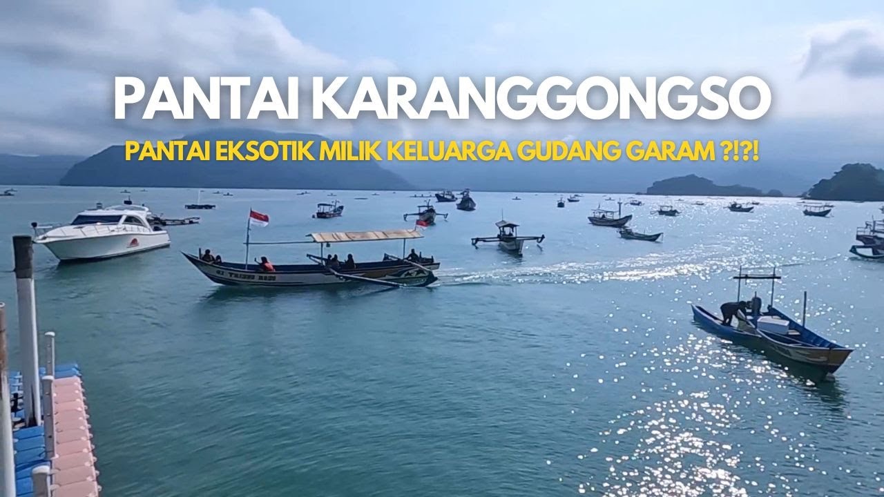 PANTAI KARANGGONGSO TRENGGALEK || MELEWATI JALAN RAHASIA KE PANTAINYA BOS GUDANG GARAM