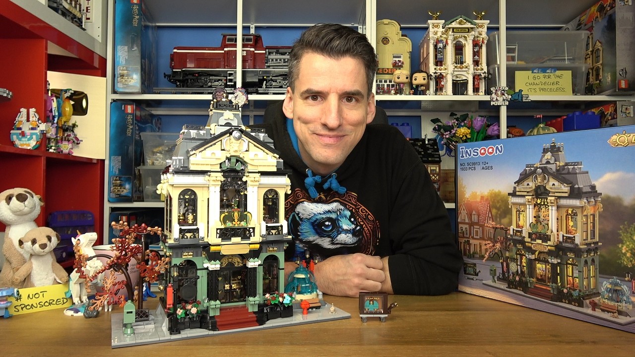 Super günstig, aber mit Beleuchtung, Prints und 2000 Teilen: Insoon® 9913 Juwelier