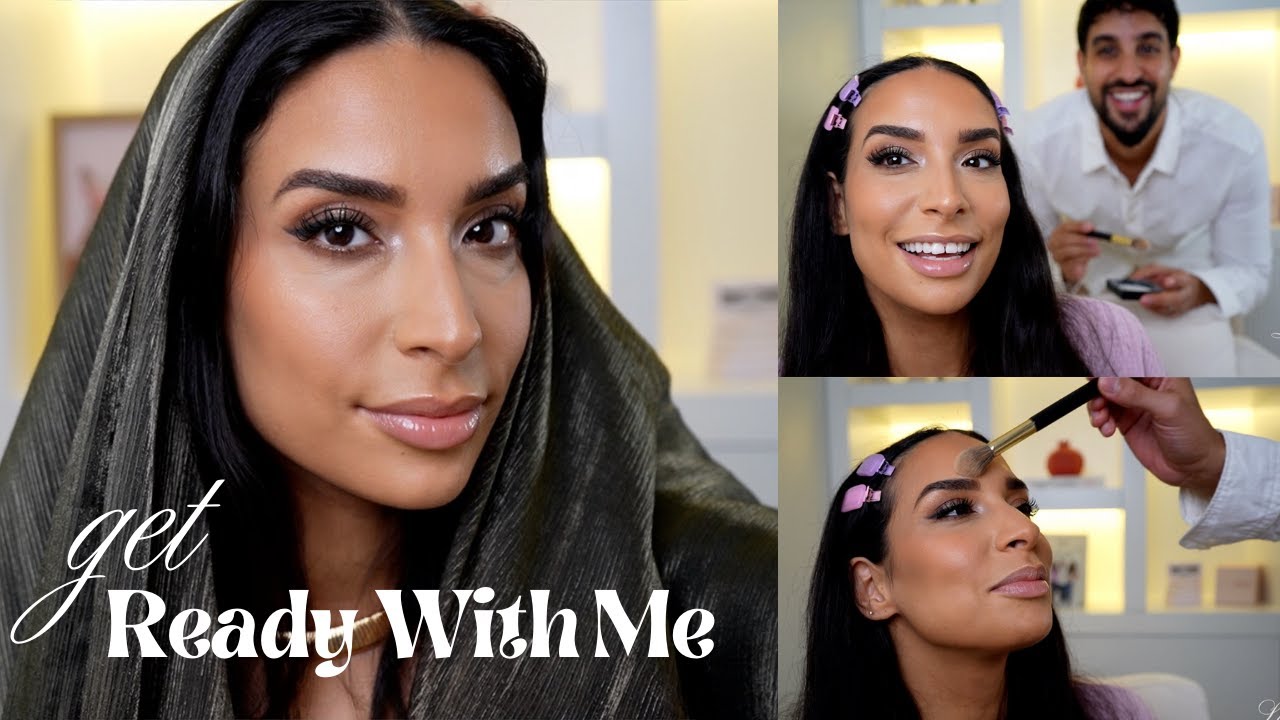 GET READY WITH ME: Glowy Eid Look 2025 | Lamiya Slimani