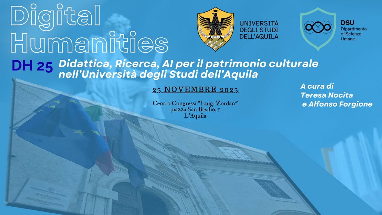 Digital Humanities (DH 25) - 25/11/2025
