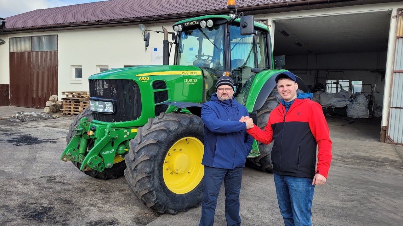 NOWY NABYTEK! - JOHN DEERE 6830 PREMIUM - Powrót Traktorem Do Domu.