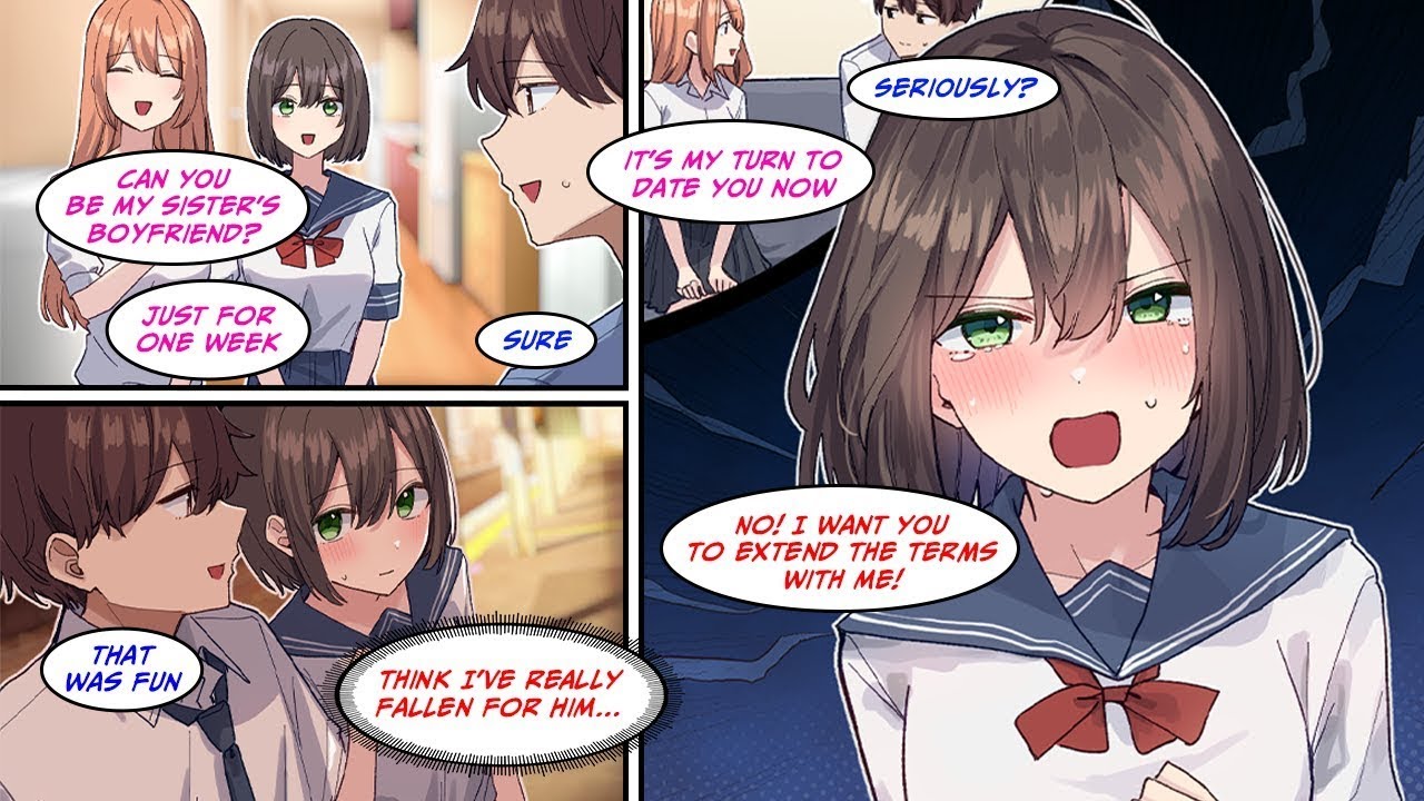 Manga Dub I ended up acting as her boyfriend for a week at the request of my childhood friend