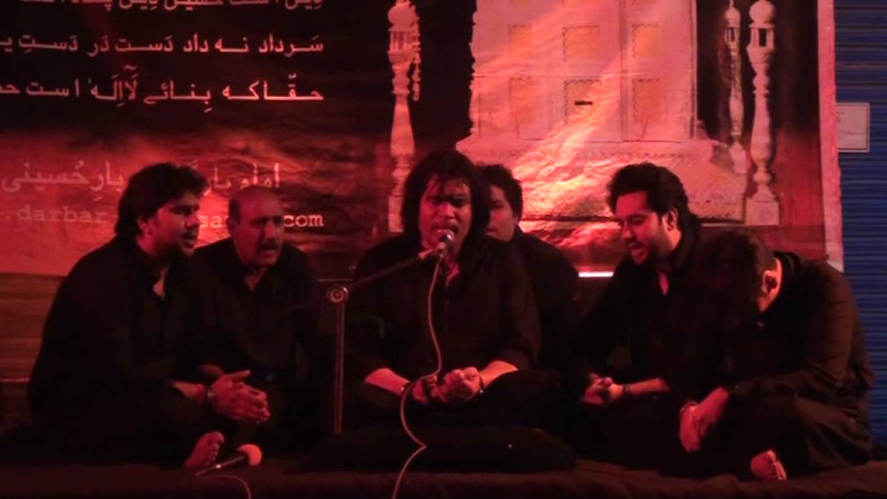Shafqat Amanat Ali Khan - Mujrai Khalq Mein - Imam Bargah Darbar e Hussaini a.s 2016