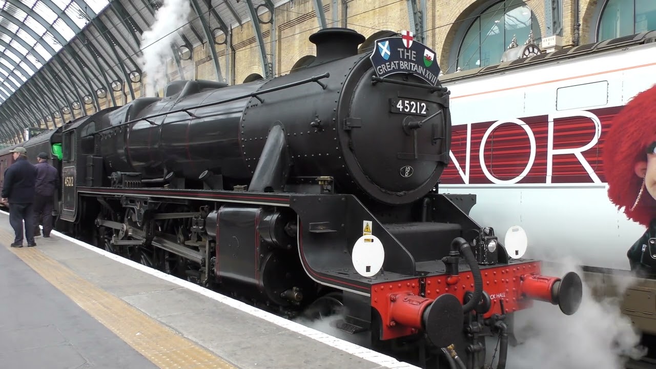 The Great Britain XVII with 45212 04/05/2025