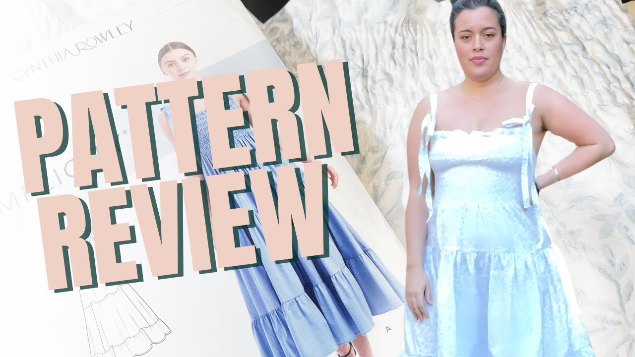 Это самая простая выкройка дизайнерского платья? | Simplicity 9141 от Синтии Роули