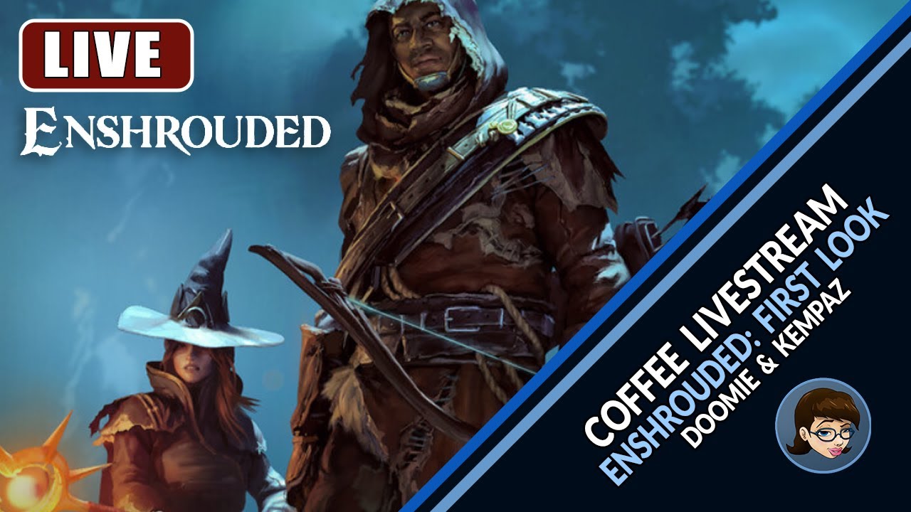 Enshrouded DEMO | Coffee Livestream | First Look & Game Play with Kempaz!