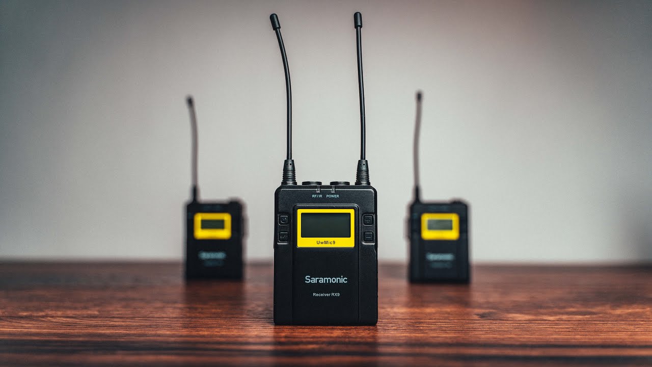 Dual Wireless Lav Mics | Saramonic UwMic9