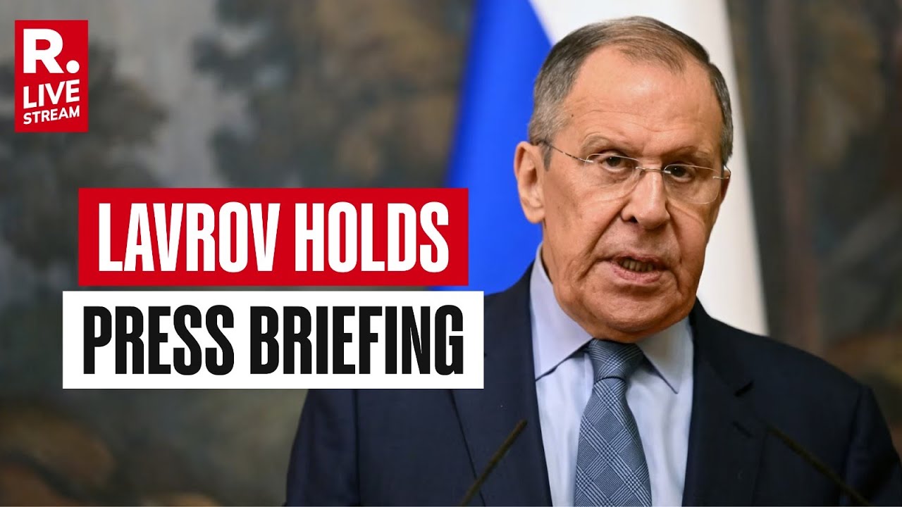 Russia LIVE: FM Lavrov Holds Press Briefing In Moscow | Russia's Diplomatic Efforts In 2025