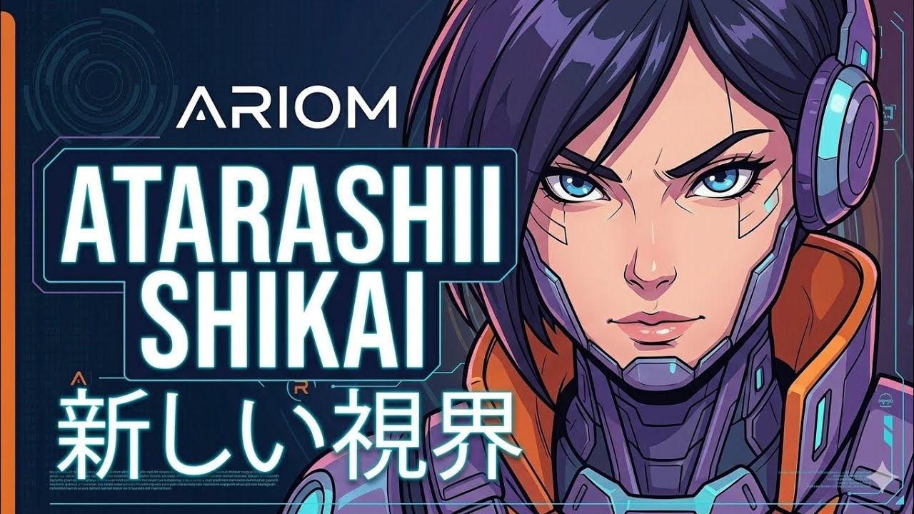 ARIOM – Atarashii Shikai (新しい視界) | Japanese Urban Pop Dancehall
